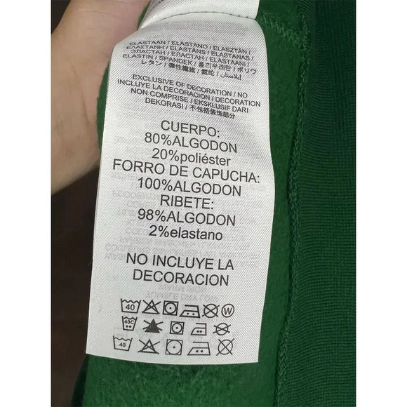 Nike New York Jets Men's 2XL Green Pullover Hoodie NFL Football - Picture 7 of 9